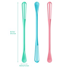 OYV Fresh Spring & Summer Colors Mini Whisk Set, 8.5 in Mini Whisks for Cooking, 3 Pieces Small Wisk For Whisking, Beating, Blending Ingredients, Mixing Sauces, BPA Free Tiny Whisk