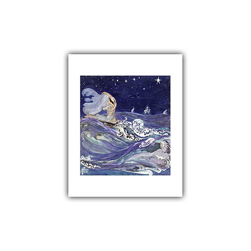 The Ibis - Pamela Colman Smith : ''Sea Creatures'' (c.1907)