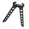 TEHAUX Scissors Arrow Stand Kick Holder Lightweight Black Base Bracket