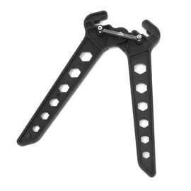 TEHAUX Scissors Arrow Stand Kick Holder Lightweight Black Base Bracket for Targets Compound and Recurve Easy to Carry and Store