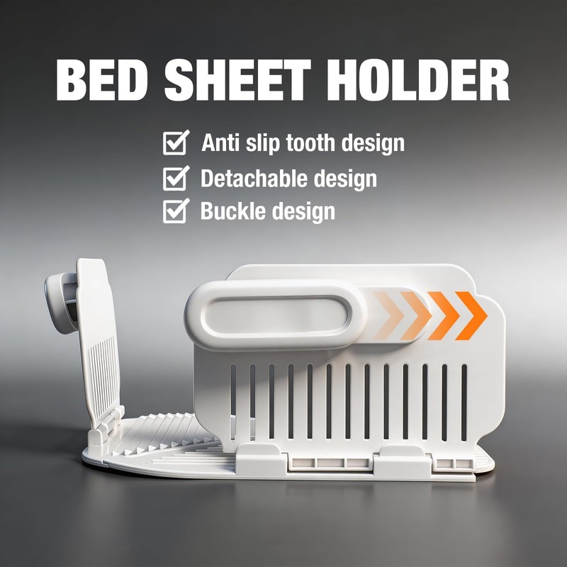 Bed Sheet Holders for Corners, Bed Sheet Clips Suitable for