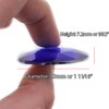 43mm Large Flat Back Round Acrylic Rhinestones Plastic Circle Gems