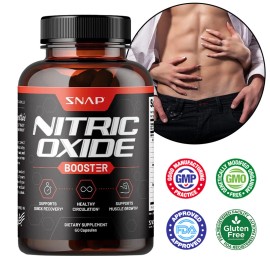 Unbranded Nitric Oxide Booster Promote Blood Circulation Improve Endurance And Energy US