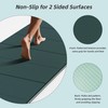 HAHE Foldable Yoga Exercise Mat, 74"Lx32"Wx1/3"Thick, TPE Workout Mat
