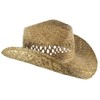 Hobby Lobby Tan Cowboy Hat, Woven Natural Tan, Ventilated Crown