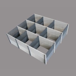 PurVario Storage Rail for Drawers 100 Maxxi Set of 8 Grey Light Grey