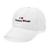 CafePress I Love Chicken Wings Cap Unique Adjustable Baseball Hat