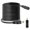 PAEKQ DC 8mm Extension Cable, 30Ft 14AWG 8mm Male and
