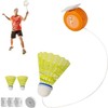 Training Device Self-Learning Device, 3 Pieces Ball Single Badminton Exercise