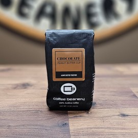 Chocolate Peanut Butter Cup Decaf Coffee by Coffee Beanery | 12oz Flavored Decaf Coffee Ground Medium Roast Coffee | 100% Specialty Arabica Coffee Ground | Gourmet Coffee | Flavored Fine Ground Coffee Medium Roast