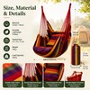 Portable Hanging Hammock Chair for Relaxation – Cotton Rope Swing