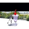 Veloshine Simulated Cream Cup Keychain, Pendant Hanging Ornament Decorations Birthday