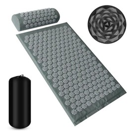 Shakti Mat 호환 스파이크 요가 매트 지압 마사지 패드 Shakti Mat는 압력 신체 을 완화합니다. 근육 휴식 등 침술 베 [01 3PCS-Gold] Compatible Spike Yoga Mat Acupressure Massage Pad Shakti Mat Relieves Pressure on the Body. Muscle Relaxation, etc. Acupuncture Bed [01 3PCS-Gold]