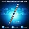 Voice Recorder with Playback, 128GB Digital Voice Activated Recorder with