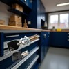 1 Set Toolbox Lock with Keys, Tubular Lock and Key