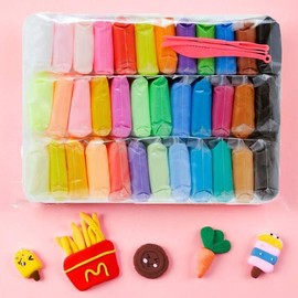 36-color Polymer Clay, 1 Set DIY Making Clay Supplies, Clay Modeling Tool for Teens, Valentine's Day Gift