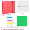 111PCS/Sets 6"x6" Cookie Stencil Storage Binder, Die Cuts and Stamps