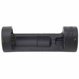 Keenso Strut Socket Wrench Tool, Strut Nut Socket Wrench, High Tensile, Efficient, 12 Points, 81 mm Strut Removal Tool, Universal Fit for Cars (21 mm)