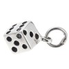 Accessory Shop Piana 925 Sterling Silver Mini Dice 3D Pendant