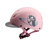 PFIFF ProtectionX Unisex Youth Riding Helmet, Pink, XS