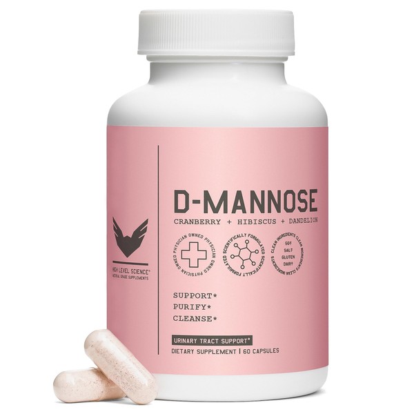 High Level D-Mannose, Urinary Tract & Bladder Health Support with