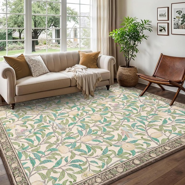 Garvee Washable Area Rug 8x10 Soft Non Slip Bedroom Living