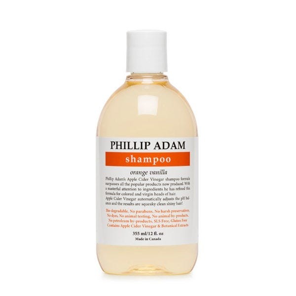Phillip Adam Apple Cider Vinegar Shampoo Orange Vanilla 355mL