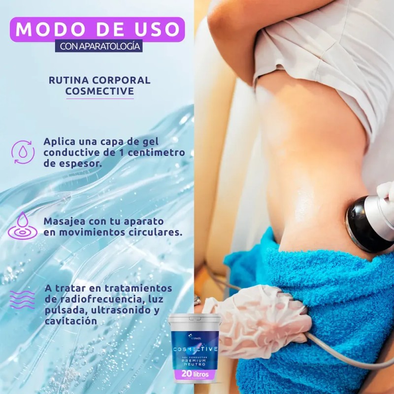Gel para cuerpo Kitmedicsa Gel Conductor Gel Conductor Neutro en