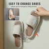 Shoe Holder Wall, Shoe Stacker, Space-Saving, Wall Mounted Shoe Rack