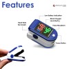 LK87 USA LK Fingertip Pulse Oximeter Monitor SpO2 LED w/