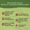 NUTS U.S. - Unsweetened Banana Chips | No Sulphure, Added