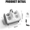 Heated Foot & Leg Massager – Adjustable 2-in-1 Foot Massage