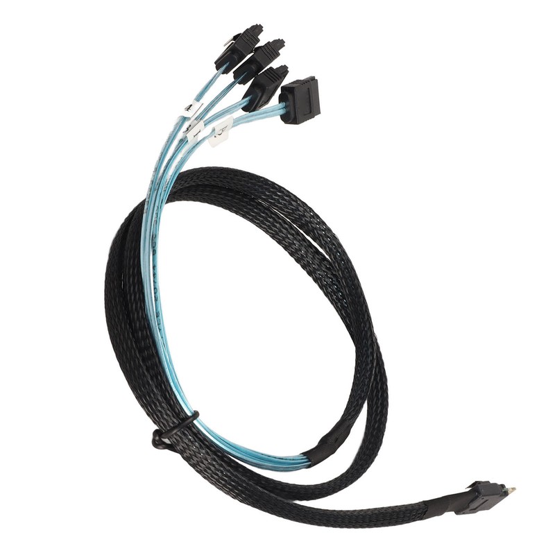 SAS Cable SFF‑8654‑4 SATA 7 Pin Array Disk Faster Transmission