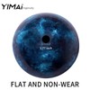 YIMAI Ingenuity Vessel Sink 16.5" Bathroom Sinks Tempered Glass Blue