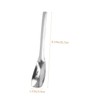 Vaguelly 1 Set Stainless Steel Salad Serving Spoons Long Handle