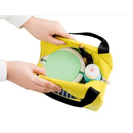 iSuperb Lunch Bag Lunch Bag Lunch Bag Bento Bag Tote Marine Fish Fish * I Get Fishy Lunch Goods Cute Warm Zipper With Stylish Light (4 Color)