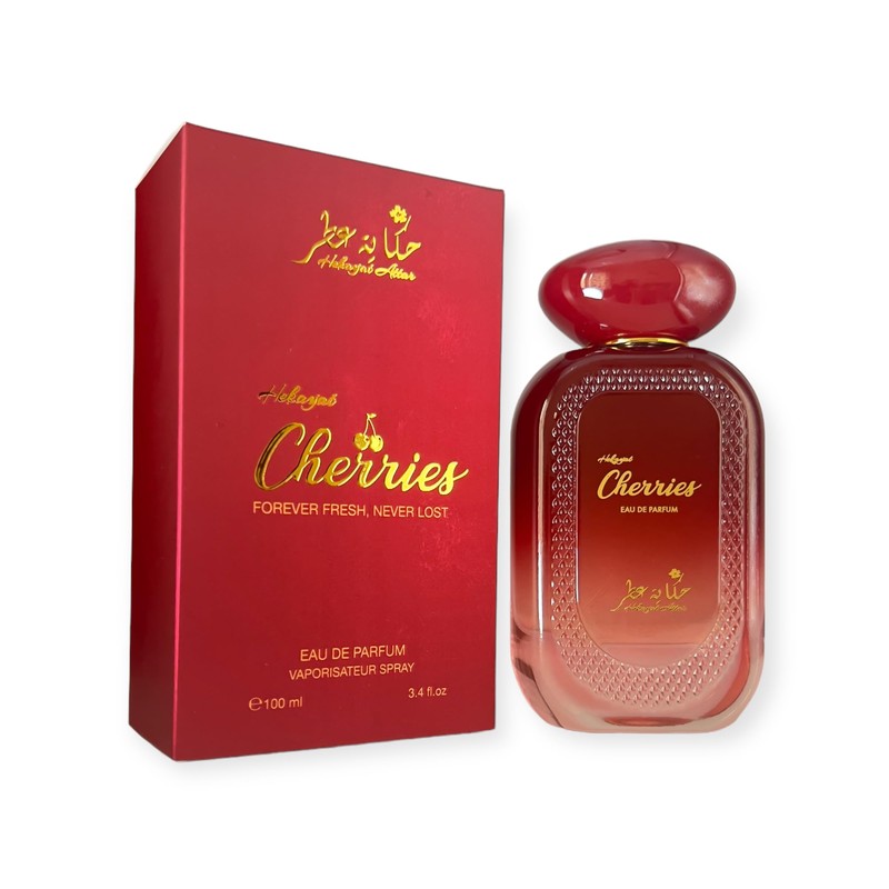HEKAYAT ATTAR Cherries Perfume Eau De Parfum 100 ML (3.4