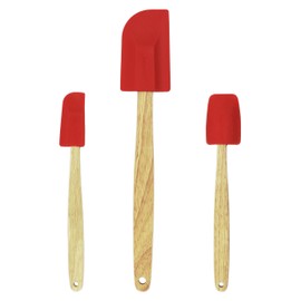 BergHOFF 3-Piece Spatula Set, Red