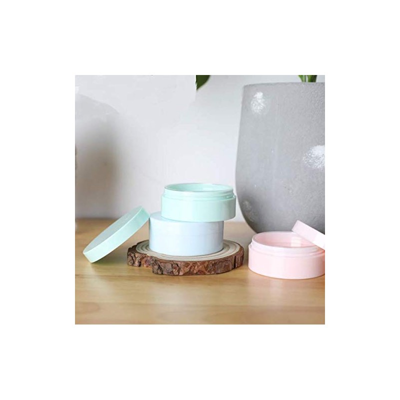 DNHCLL 3PCS 5ml High-grade Empty powder box,Travel Portable Plastic Empty