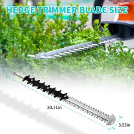 24" 4237 710 6051 Hedge Trimmer Blade Set Compatible with S tihl HS81, HS82, HS86, HS87, HSA94, Replaces