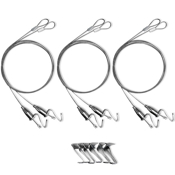 Augsion Picture Rail, Wire Rope Sling, Own Factory Quality, Stainless