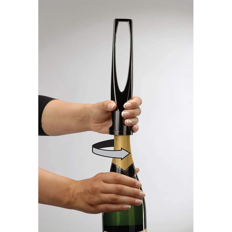 Le Creuset 0630870075084 sw-105 Pop Spirit Metal Corkscrew, Black Nickel,