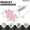 Urbanstrive Non-Scratch Silicone Potato Masher Kitchen Tool, Potatoes Masher Potato