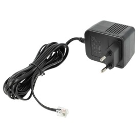 vhbw Netzteil kompatibel mit Siemens Gigaset SX205, 4170, 4175, 3035, 3070, 3075, 4035 Festnetz-Telefon, Haustelefon - 290 cm