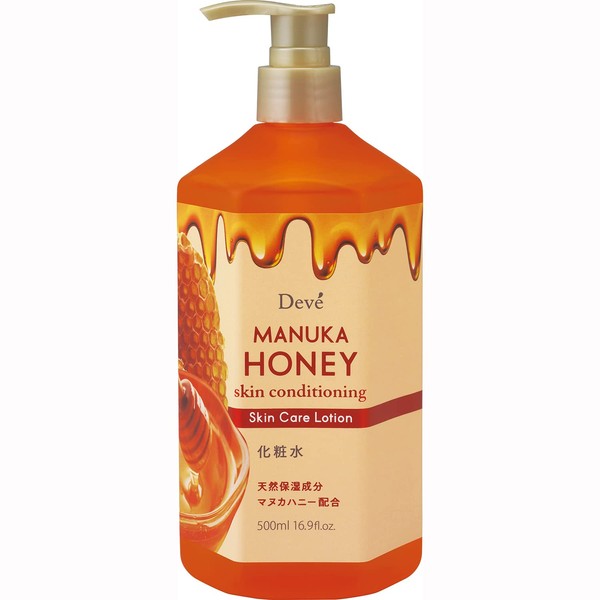 Div Manuka Honey Lotion, 16.9 fl oz (500 ml)
