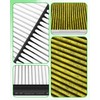 Dacall Engine & Cabin Air Filter Set Fit for Hyundai