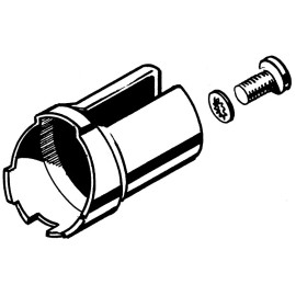 COUNTERPART AUTOMOTIVE 1947 1948 1949 1950 CHEVY GMC TRUCK GLOVE BOX LOCK RETAINER 47-43000-R