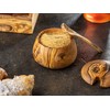 Olive Wood Salt & Sugar Bowl "Spicery" Set of 2
