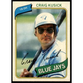 1980 Topps # 693 Craig Kusick Toronto Blue Jays (Baseball Card) NM/MT Blue Jays