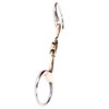 Juhua 5" Horse Tack Bit with Chain Low Port Mouth